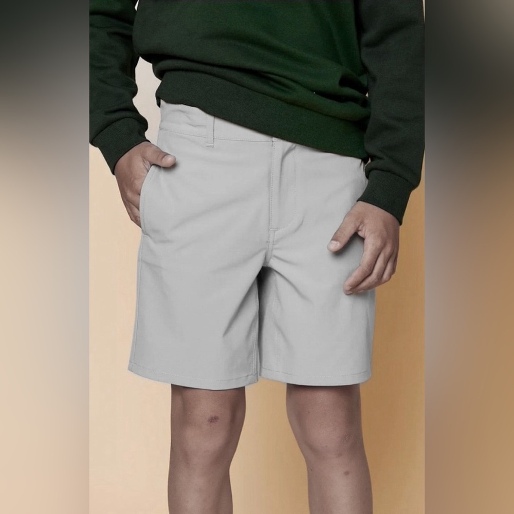 Brooks Brothers Boys Light Gray Shorts